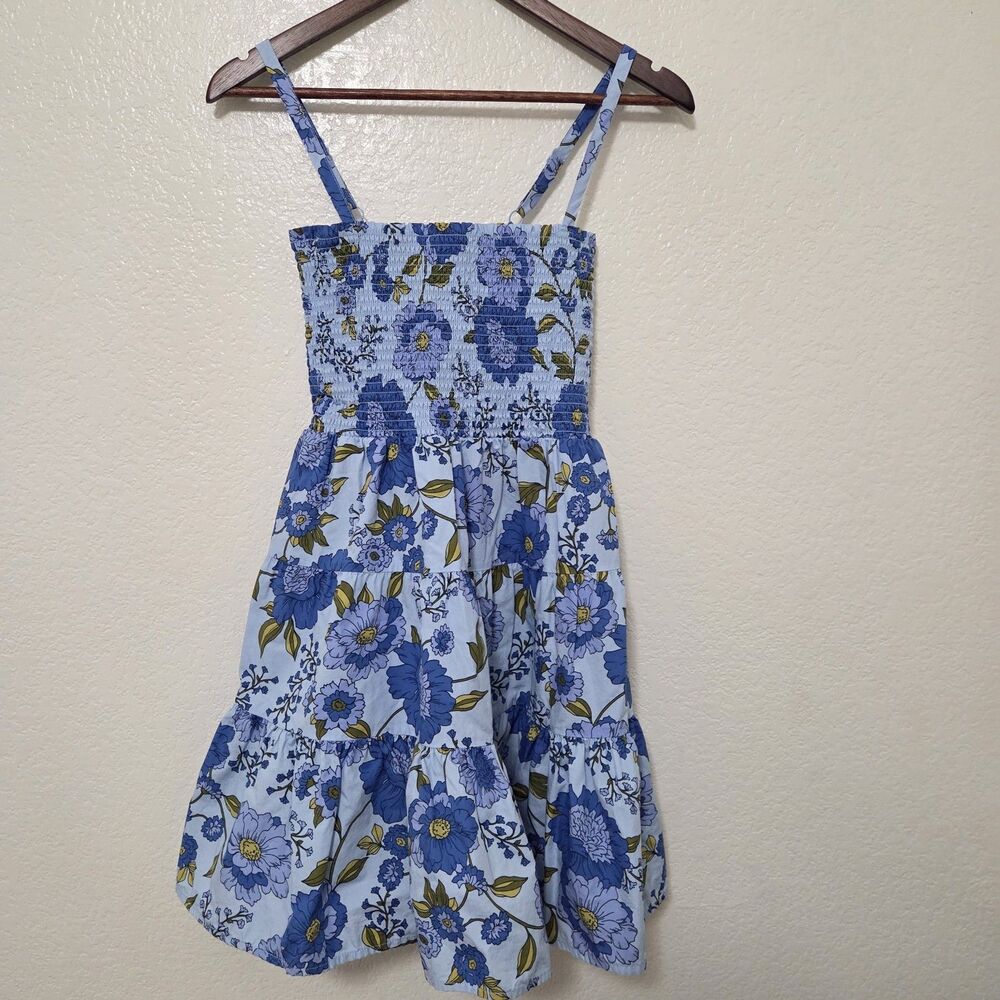 Steve Madden Ladies Mid-Thigh Mini Adjustable Straps Babydoll Dress Size Medium
